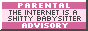 Parental Advisory button
